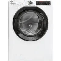 Hoover H-WASH&DRY 350 H3DPS 4646TAB6-S, Frontlader, Freistehend, Weiß, Links, Schwarz, Drehregler, Berührung