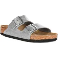 Birkenstock Arizona BS In Silver for Kids | Regular Fit – 3.5 UK - 36 EU - 5/5.5 US / Silver