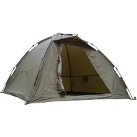 MK-Angelsport - Günstige Schirmzelte und Brolly`s MK Ruck Zuck Fast Stand-Up 2Man Karpfenzelt - Bodenplane lose
