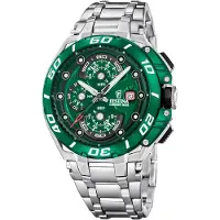 Festina Chrono Bike 2026 Herrenuhr Grün Edelstahl F20754/5