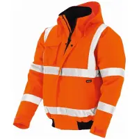 TeXXor Arbeitsjacke Whistler, 4119, Warnschutzjacke, signalorange, wasserdicht, Gr. S