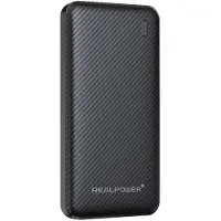 RealPower PB-10000 SSB,10.000mAh,Feststoffbatterie,schwarz