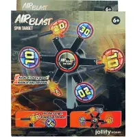 Airblast Softdart Zielscheibe – rotierendes Spin Target für Blaster