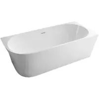 NEXTREND - GmbH Eckbadewanne NOVA CORNER - Acryl - Weiß - 170 x 80 x 60 cm - Einbau rechts, Farbe:Weiß matt