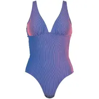 Naturana Badmode Badeanzüge Dames | Grösse: 38 | Farbe: Blau/Pink