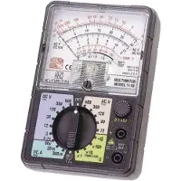 KYORITSU 011100001A Analoges Multimeter 0-600VAC/DC einschliesslich Tragetasche