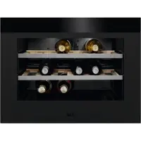 AEG KWK884520T, Weinkühler mit Kompressor, Integriert, 18 Flasche(n), 90 W, Schwarz, Schwarz