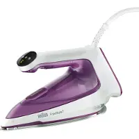 Braun FI 7215 VI, Dampfbügeleisen, 2,5 m, 230 g/min, Violett, Weiß, 50 g/min, 0,35 l