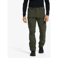 RevolutionRace Hiball Softshell Pants Herren Forest Night, Größe:XL - Hosen > Softshellhosen - Grün
