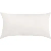 TRAUMSCHLAF Uni Mako-Satin Kissenbezüge Doppelpack 2x Kissenbezug 65x100 cm | weiss - weiß