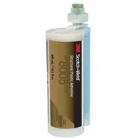 3M Scotch-Weld 2-Komponenten-Konstruktionsklebstoff auf Acrylatbasis für das EPX System DP 8005, Schwarz, 490 ml
