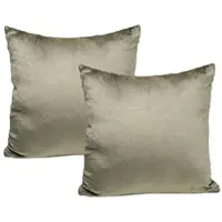 Jack 2er Set Teddy Flausch Kissenhülle Kissenbezug in Taupe | Gr.: 50x30-cm