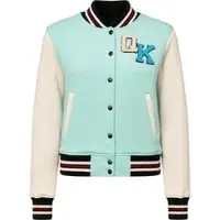 Queen Kerosin Collegejacke Dolche Far Niente in mint | Gr.: XL