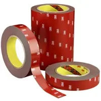 3M Acrylic Foam doppelseitiges Klebeband 4229, Dunkelgrau, 0.76 mm, 9 mm x 20 m