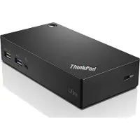 Lenovo ThinkPad USB 3.0 Ultra Dock, Kabelgebunden, USB 3.2 Gen 1 (3.1 Gen 1) Type-A, 3,5 mm, 10,100,1000 Mbit/s, Schwarz,
