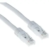ACT Cat6a, 20m, 20 m, Cat6a, U/UTP (UTP), RJ-45, RJ-45, Weiß