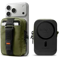 Spigen AFA10227, Nylon, Schwarz, Olive, Reißverschluss, 1 Stück(e), China