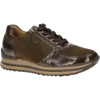 Gabor 6021.01 Damenschuhe - bequeme Schnür- Halbschuhe braun NEU