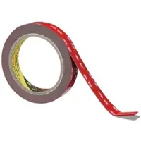 3M VHB Klebeband LVO-060BF, Schwarz, 19 mm x 3 m, 0.6 mm, FDA-Anforderungen für Anwendungen mit indirektem Lebensmittelkontakt gemäß 21 CFR 175.105