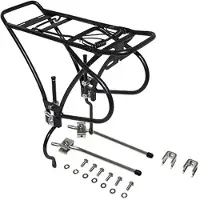 P2r Alu-Hinterradgepäckträger Fahrrad mit Gestänge
