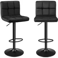 Songmics Barhocker schwarz LJB014B01