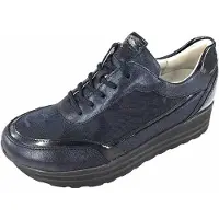 Waldlaufer Lana Schnürer Blau in Gr. 37