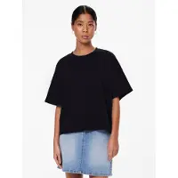 Pieces Pcchilli Loose Fit Sommer T-shirt | Schwarz | XL