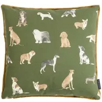 Magma Heimtex Magma Dekokissenhülle Dog Mix grün 45x45 cm - grün