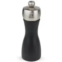 Peugeot Salzmühle Fidji Matt Schwarz / Inox 15 cm