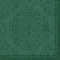 Duni Serviette Dunilin 40 x 40 cm Opulent Dark Green, 540 Stk/Krt (12 x 45 Stk)