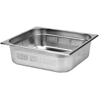 YATO Profi GN Gastronorm Behälter Edelstahl gelocht 2/3 100mm