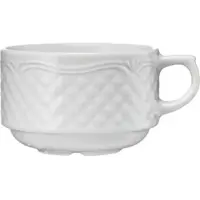 Lubiana Kaffeetasse, Porzellan, weiß, Serie Aphrodite, , 0,25 Liter