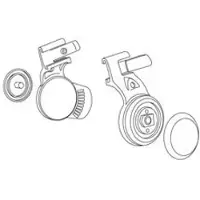 3M Speedglas 3M Montageset für Kopfband, 1 Satz Link und Rechts #536000