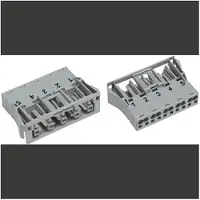 Wago 770-2105 Netz-Steckverbinder WINSTA MIDI Buchse, gerade Gesamtpolzahl: 5 25 A Blau 100 St.