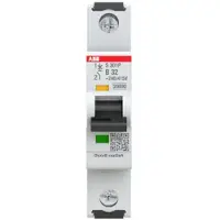 ABB S301P-B32 Sicherungsautomat B-Char., 25 kA, 32A, 1P 2CDS381001R0325 S301PB32