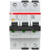 ABB S303P-Z6 Sicherungsautomat Z-Char., 25 kA, 6A, 3P 2CDS383001R0378