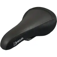 Velo Melow, Fahrradsattel, BMX, Unisex, Schwarz, Einfarbig, 13,7 cm