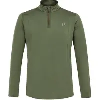 Protest REWILL 1/4 zip active top dunkelgrün S