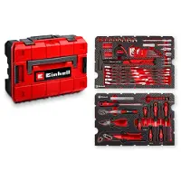 Einhell E-Case Werkzeugkoffer Universal, 80-teilig, Werkzeug-Set