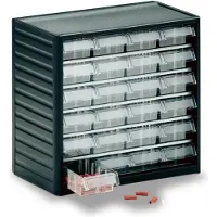 Treston Kleinteilemagazine Serie 291, 24 Schubladen