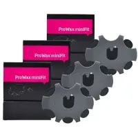 INF ProWax miniFit Wachsfilter x3 kompatibel mit Oticon ABS 1.5cm x 1.5cm