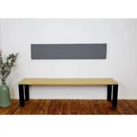 Lycce XXL Wandkissen / Wandpolster, Kunstlederbezug, Breite 1,5m
