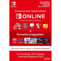 Switch NSO plus Expansion Pack 365 days Family Digital Code