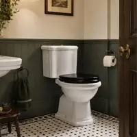 Kerasan WC Abgang senkrecht/WC Abgang waagrecht/WC Monoblock Retro/Vintage Serie Oxford von