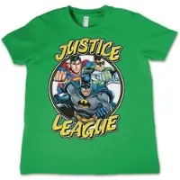 Justice League Shirt "Team Kids Tee" in Grün | Gr.: XL