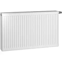 Kermi therm-x2 Profil-Vmulti Hygiene Flachheizkörper, Typ 20, Höhe 900 mm, Länge 1300 mm, Tiefe 100 mm, Farbe Weiß RAL 9016 seidenglanz, Wärmeleistung 1868 Watt