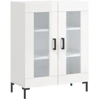 Helloshop26 - Buffet Sideboard Kommode Schrank Aufbewahrungseinheit Organizer für Küche und Wohnzimmer Hochglanzlackierung 69,5 x 02_0030738