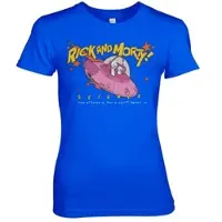 Rick And Morty Shirt "Science Girly Tee" in Blau | Gr.: XL