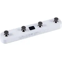 Mooer Fußschalter F4 Wireless Footswitch white Wireless Footswitch, für Mo... - Fußschalter