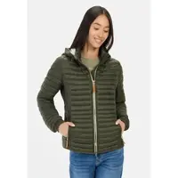 Camel active Leichte Steppjacke aus recyceltem Polyamid in Waldgrün | Gr.: 46